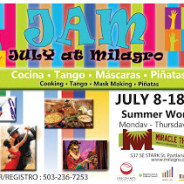 JAM: July at Milagro calendar!