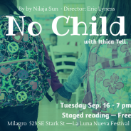 No Child:the talent behind the FREE staged reading